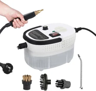 OEM Limpiadora A Vapor De 2500 W Para Limpieza Del Hogar Y Del Coche, Calentamiento R&aacute;pido, Alta Temperatura, M&aacute;quina Port&aacute;til A Presi&oacute;n