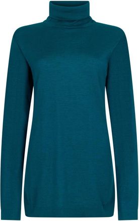 Malo Turtleneck Trui - Dames - Coltruien - Blauw - 3XL - Truien & Vesten