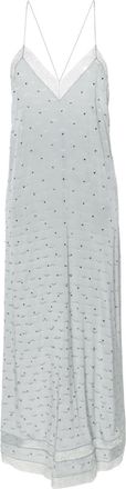 Zadig&Voltaire Reman silk maxi dress - women - Silk/Polyamide - S - Blue