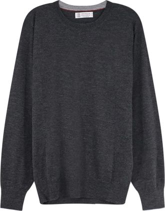Brunello Cucinelli Hombre, Jerseys, Gris, Talla: XL