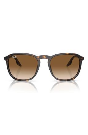 Ray-Ban 52mm Square Sunglasses in Havana at Nordstrom