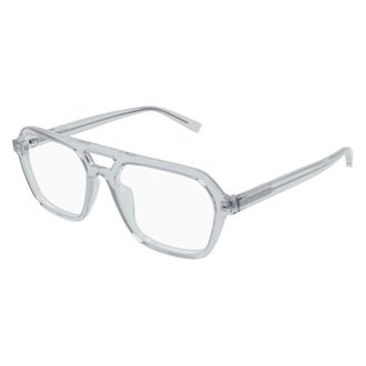 Saint Laurent unisex, Accessoires, Grijs, Maat: 55 MM