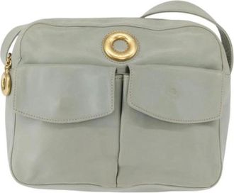 Celine Pre-owned Cross Body Bags, female, Green, Size: ONE SIZE Pre-owned Vintage Cross Body Bag