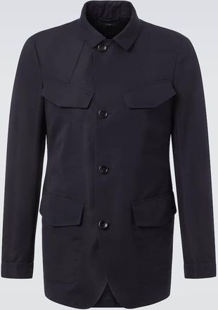 Tom Ford Cotton-blend field jacket