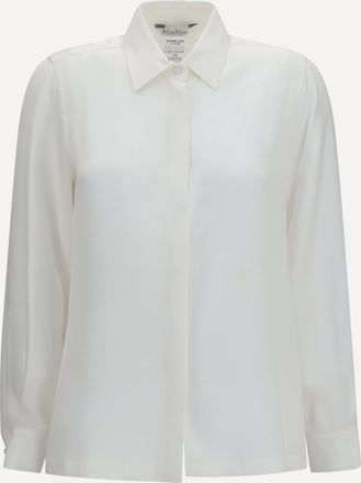 Max Mara Geranio crepe de chine Shirt Female 42