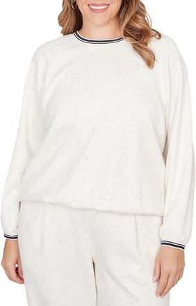 Ruby Rd. Bubble Hem Top in Ivory Multi at Nordstrom Rack, Size 1 X