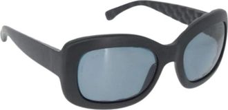 Chanel Pre-owned Accessories, female, Black, Size: ONE SIZE Pre-owned Vintage Sunglasses