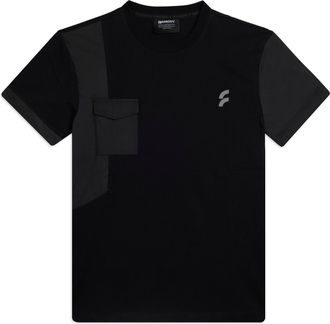 Freddy T-shirt Uomo Regular Fit con Taschino Tecnico