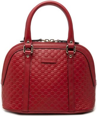 Gucci Pre-owned Gucci Mini Microguccissima Dome Satchel Ladies G3XRUPXM8DY33EP7
