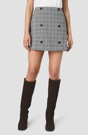French Connection Matteo Plaid Miniskirt in Matteo Plaid Suiting at Nordstrom, Size 14