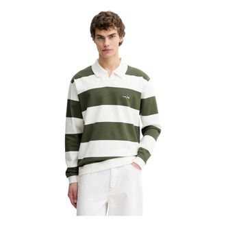 Marc O'Polo Hombre, Camisetas, Verde, Talla: M
