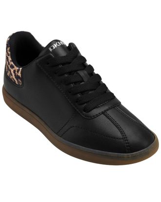 DKNY Dkny Lace Leather Lace-Up Sneaker