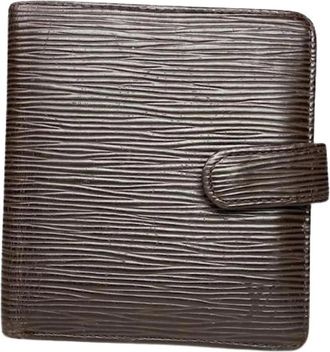 Louis Vuitton Pre-owned Wallets, female, Brown, Size: ONE SIZE Pre-owned Vintage Leather Wallet