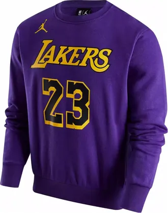 Nike Jordan Air Jordan x NBA LA Lakers Statement Edition Sweatshirt Purple DR2409-508