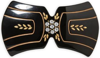 Jennifer Behr Fermaglio con decorazione Maude - Nero