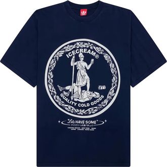 Icecream Seal T-shirt grafisch - Blauw