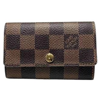 Louis Vuitton Pre-owned Accessories, female, Brown, Size: ONE SIZE Pre-owned Multicles 6 Damier Key Case