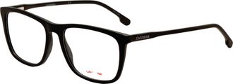 Carrera Mens 55 mm Black Opticals