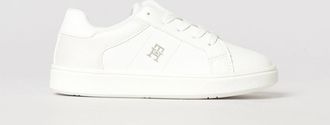 Tommy Hilfiger Sneakers basse da bambino in pelle e pelle sintetica con logo