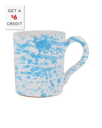 Vietri Vietri Amalfitana Splatter Mug With $3 Credit