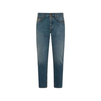 Jacob Cohen Slim-fit Jeans, male, Blue, Size: W35 Slim-fit Jeans