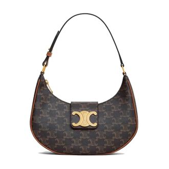 Celine Celine - Ava Triomphe Tas - Dames - Tassen - Bruin - Maat: ONE Size Leer