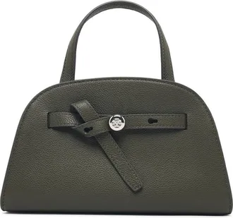 Tory Burch Tory Burch Romy kleine topkoffer in groen leer