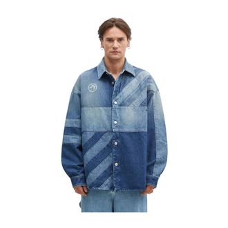 AMBUSH Ambush, Jassen, Heren, Blauw, XL, Denim, Denim Jassen