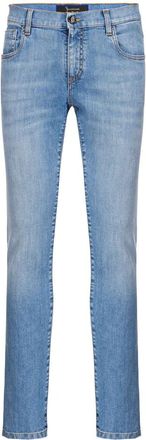 Billionaire Boys Club Super Slim Fit Double B Jeans - Heren - Slim Fit Jeans - Blauw - W28 - Katoen - Jeans