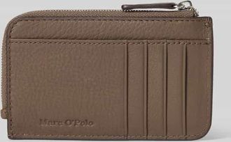 Marc O'Polo Portemonnaie mit Label-Detail in Hellbraun, Gr&ouml;&szlig;e 1