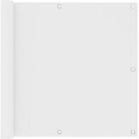OEM Biombo Blanco Para Balc&oacute;n, 90 X 400 Cm, Tela Oxford - Crezuo