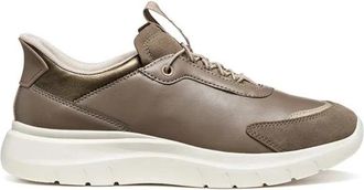 Geox Plummery Plus - Dames - Sneakers - Bruin - 39 EU - Schoenen