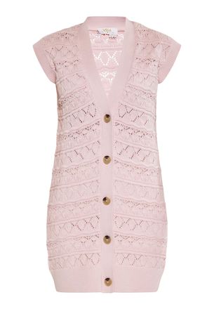 Usha Waistcoat Dames lichtroze