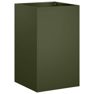 vidaXL Macetero De Jard&iacute;n Verde Oliva 30 X 30 X 40 Cm Vidaxl