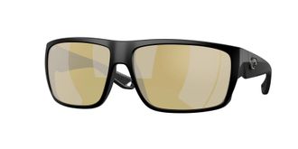 Costa FLY LINE Sunruse Silver MIrror Polarized Glass Rectangular Mens Sunglasses 6S9129 912906 64