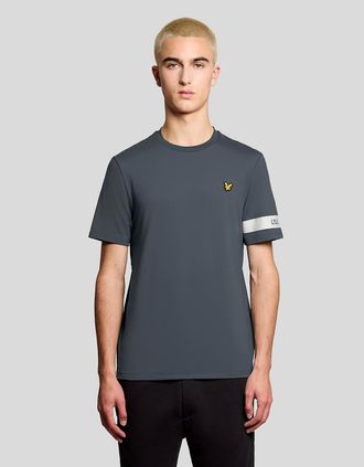 Lyle & Scott Lyle And Scott Mens Sports Sleeve Detail T-Shirt - Size: 38