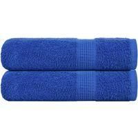 OEM Toallas De Ba&ntilde;o Frogn, Juego De 2, Azules, 70 X 140 Cm, 360 G/m&sup2; - Crezuo