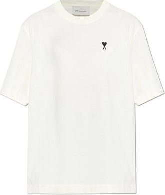 Ami Place des Victoires Print T-Shirt - Dames - T-shirts - Beige - XL - Katoen - Tops