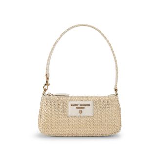 Kurt Geiger Womens Highgate Sm Wristlet Bag - Gold - One Size