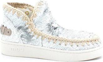 Mou Stivaletto Sneaker - Dames - Winterlaarzen - Grijs - 39 EU - Leer - Schoenen