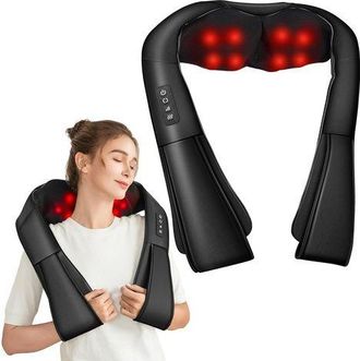 Apex Masajeador De Espalda Y Cuello, Masajeador T&eacute;rmico 3d Para El Cuello, Masajeador De Espalda Para Aliviar El Dolor Muscular