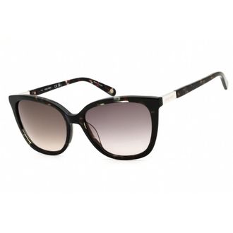 Nine West Ladies Brown Cat Eye Sunglasses NW638S