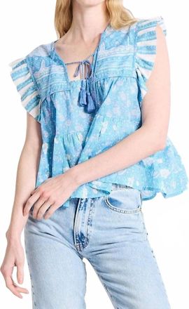 Mille Chelsea Top In Charleston Floral