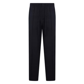 Valentino Garavani Elastic Waist Joggers - male - Valentino Garavani - Sweatpants - Blue - L - Trousers
