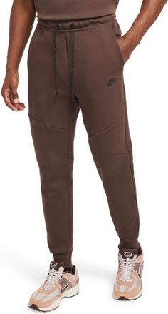 Nike Mens Tech Fleece Joggers - Baroque Brown/Black Size XXL