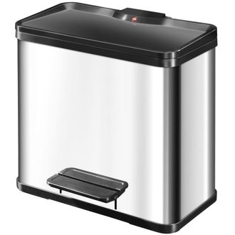 Hailo Bidone A Pedale &Ouml;ko Duo Plus L Capacit&agrave; 9 + 17 L