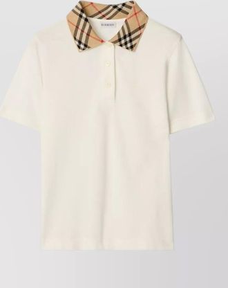 Burberry cotton piqu&eacute; short-sleeve polo shirt