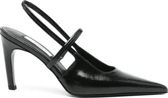 Toteme 90 mm Naplack pumps - Zwart