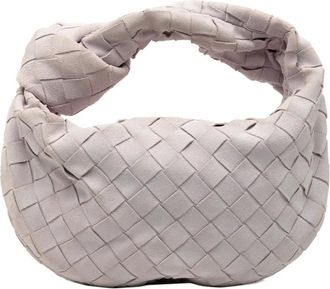 Bottega Veneta Borsa passepartout Intrecciato Jodie mini in pelle scamosciata 2012-2025 - Viola