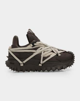 Rick Owens x Moncler Trailgrip Megalace Sneakers